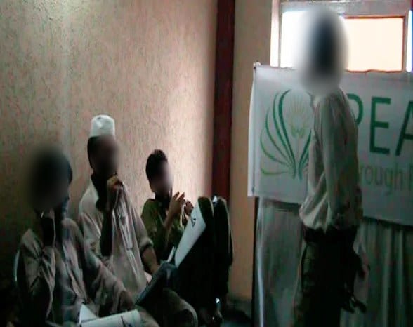 A Peace Through Prosperity programme photograph