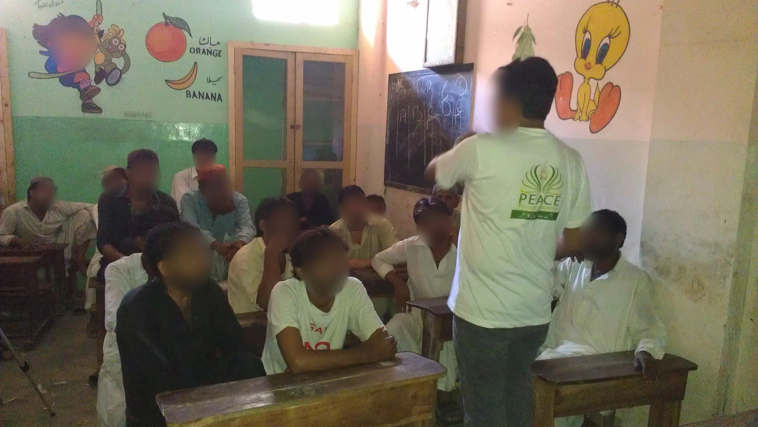 A Peace Through Prosperity programme photograph